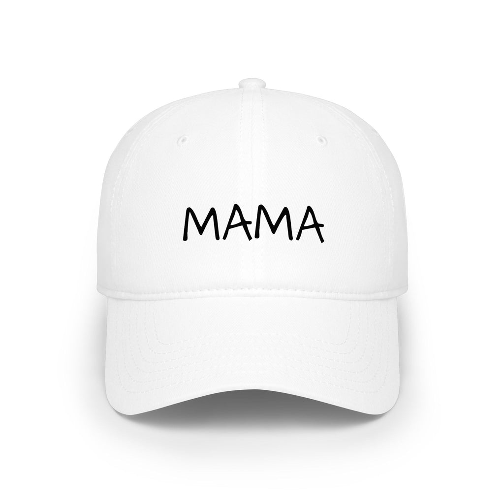 Mama Embroidered Baseball Cap — Minimalist Mom Hat, Mother's Day Gift