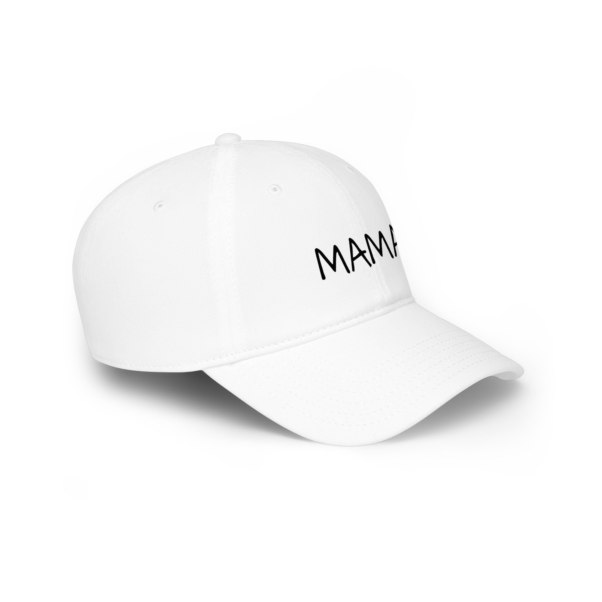 Mama Embroidered Baseball Cap — Minimalist Mom Hat, Mother's Day Gift