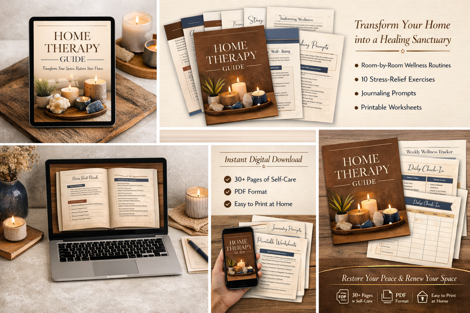 Home Therapy Guide - Transform Your Space, Restore Your Peace